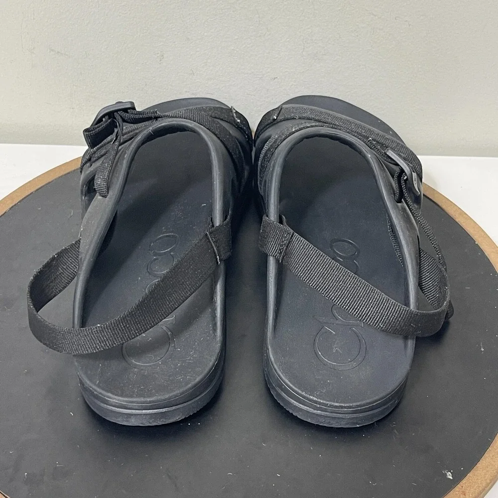 Chaco Chillos Sport Sandals Men Size 12 Adjustable Strap Black Outdoor Slide